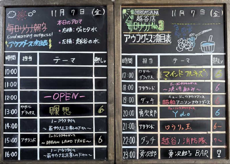 つのゆさんの毎日サウナ 越谷店のサ活写真