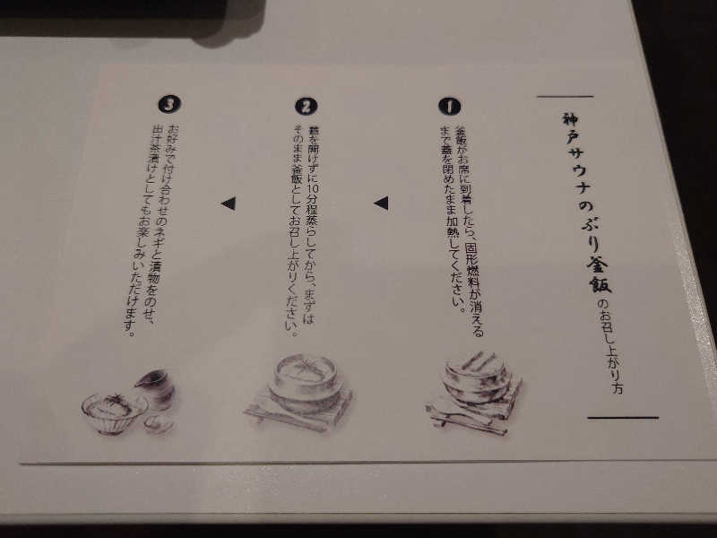 りきあさんの神戸サウナ&スパのサ活写真
