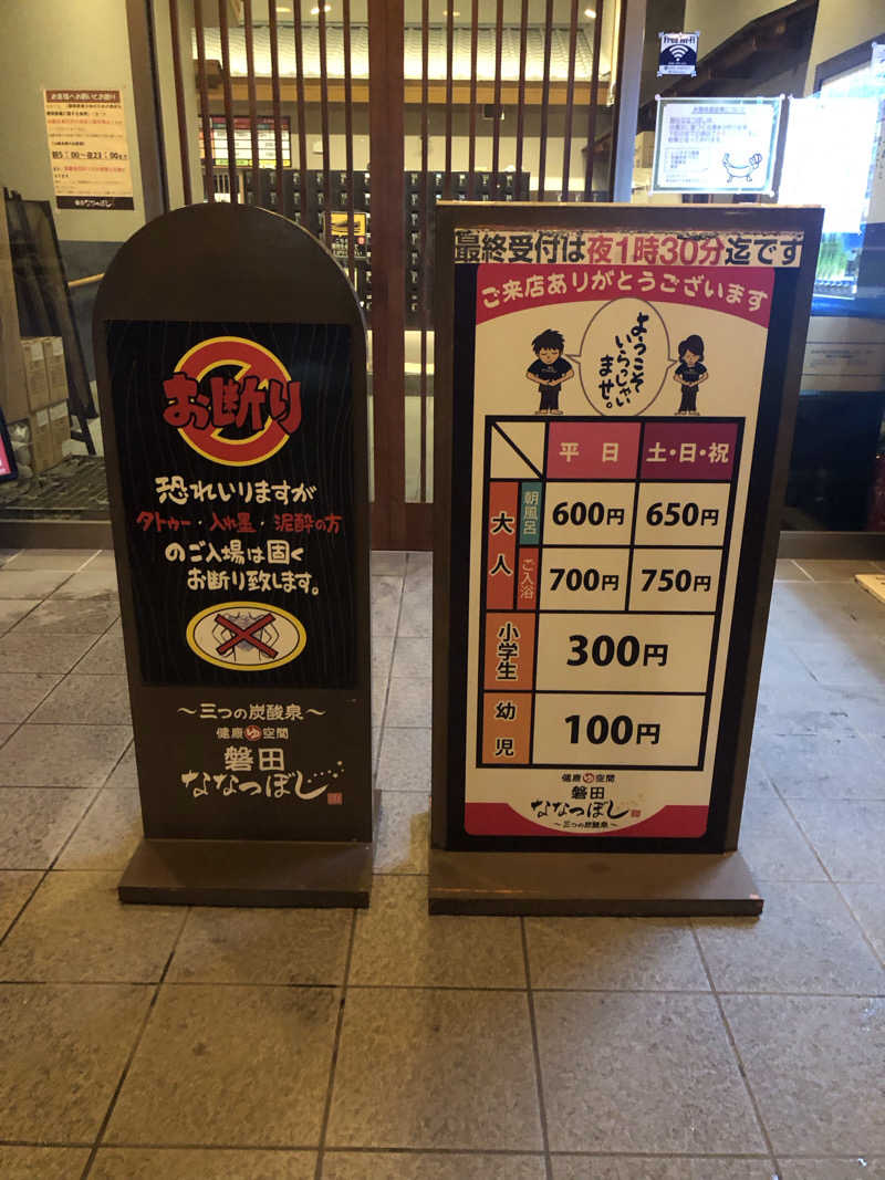 Iron Manさんの健康ゆ空間 磐田ななつぼしのサ活写真