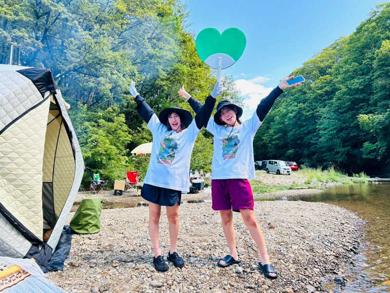 月見湯専属熱波師sayakaさんのさやみじゅテントサウナイベントのサ活写真