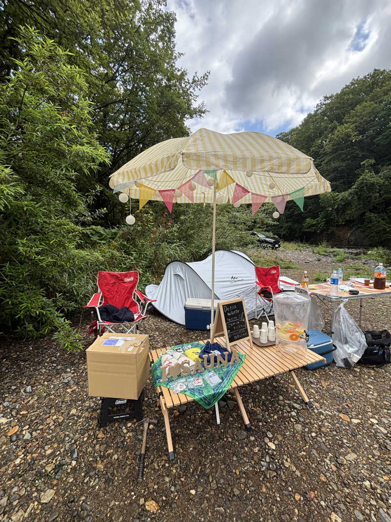 月見湯専属熱波師sayakaさんのさやみじゅテントサウナイベントのサ活写真