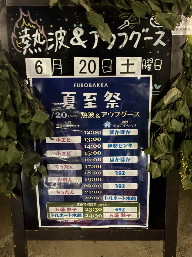 旅するサ活薬剤師💊さんの湯屋 FUROBAKKA(フロバッカ)のサ活写真