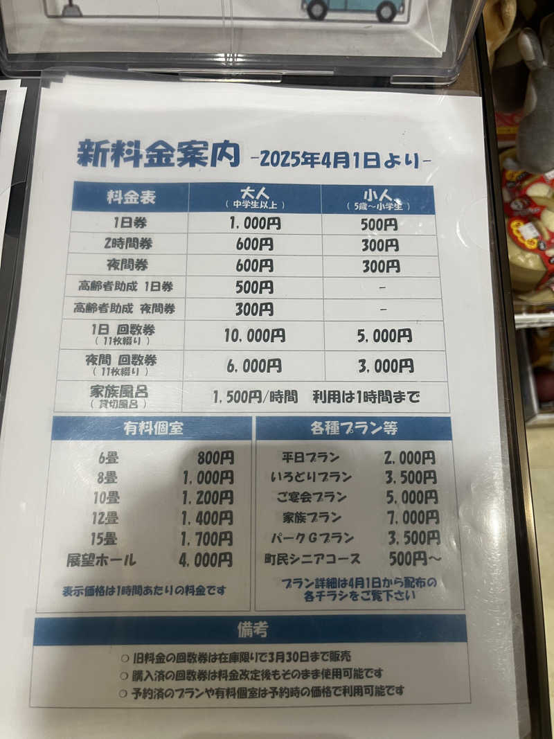 いのいのさんの保養センターやくらい薬師の湯のサ活写真