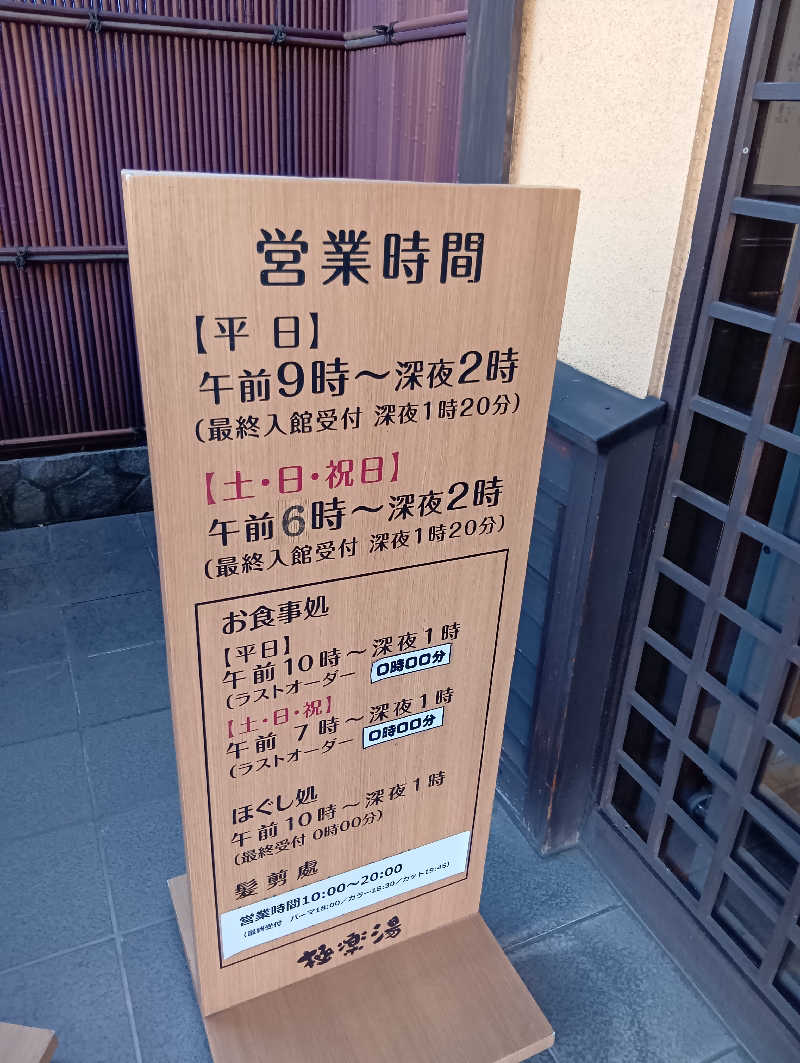 イキらせみっきぃさんの極楽湯 三島店のサ活写真