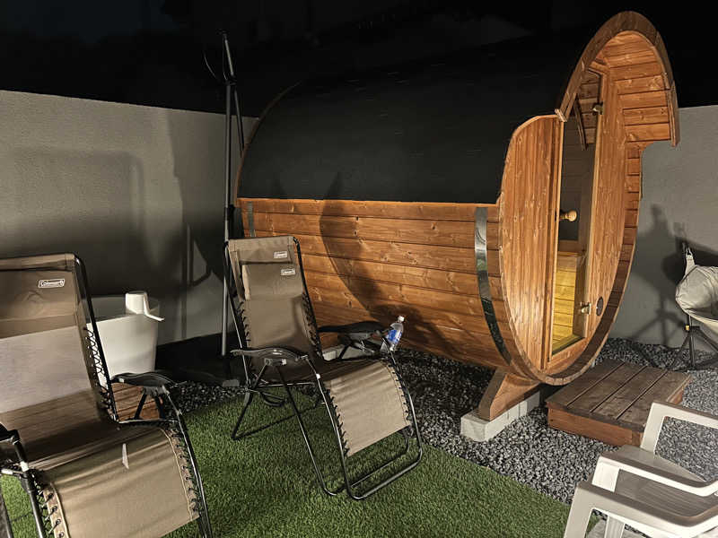 しさんのあまみのとりこ プライベートサウナのサ活写真