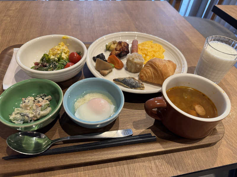 ミニチュアフードスペシャル朝食バイキング③ 朝食バイキング : 3S HOTEL ATSUGI（厚木市）のサウナ飯 - サウナイキタイ