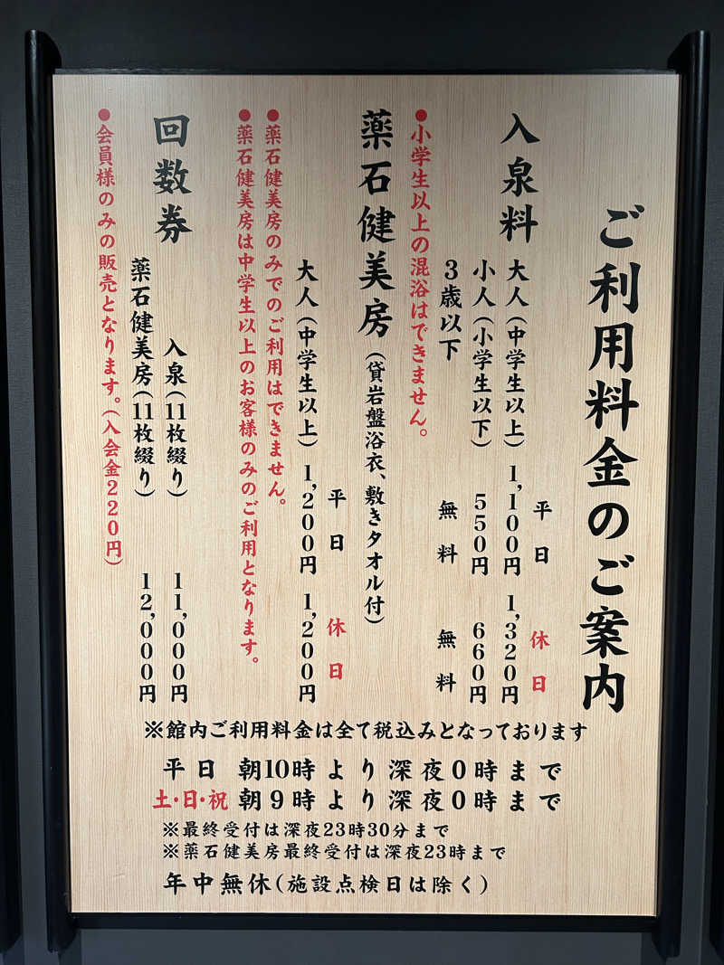 サンズさんの東静岡 天然温泉 柚木の郷のサ活写真