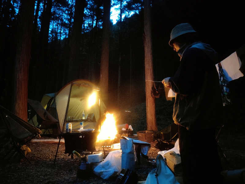 湘南産じょなさん（熱波師コニシ）さんのさんかく山 CAMP FIELDのサ活写真