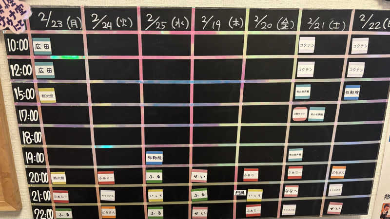 戦国さんのととのいの郷 秦野湯花楽のサ活写真