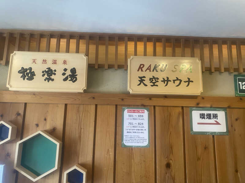 シンさんのRAKU SPA Station 府中のサ活写真