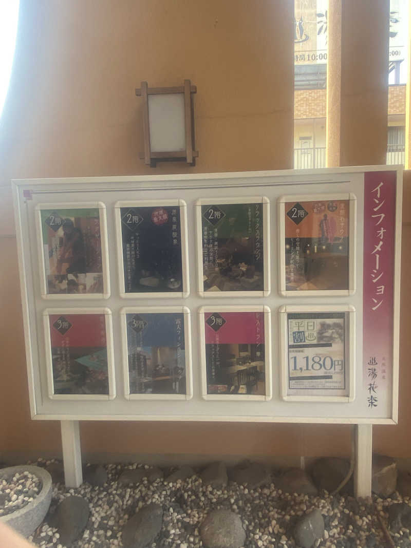 シンさんの天然温泉 湯花楽厚木のサ活写真