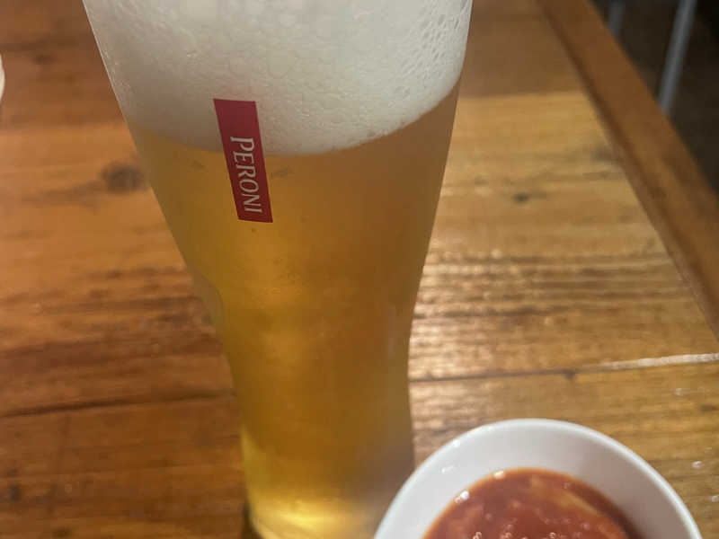 ペローニ　ナストロアズーロ　ドラフト