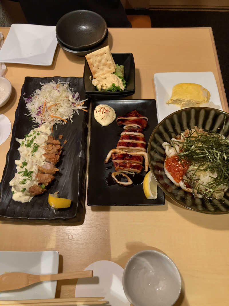 きょうもラーメン。あしたもラーメン。さんの極楽湯 柏店のサ活写真