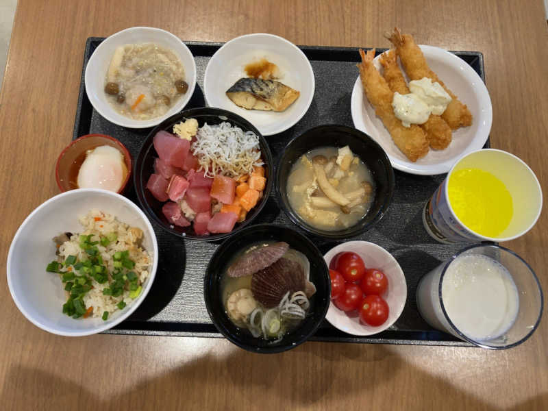 きょうもラーメン。あしたもラーメン。さんの天都の湯 ドーミーイン網走のサ活写真