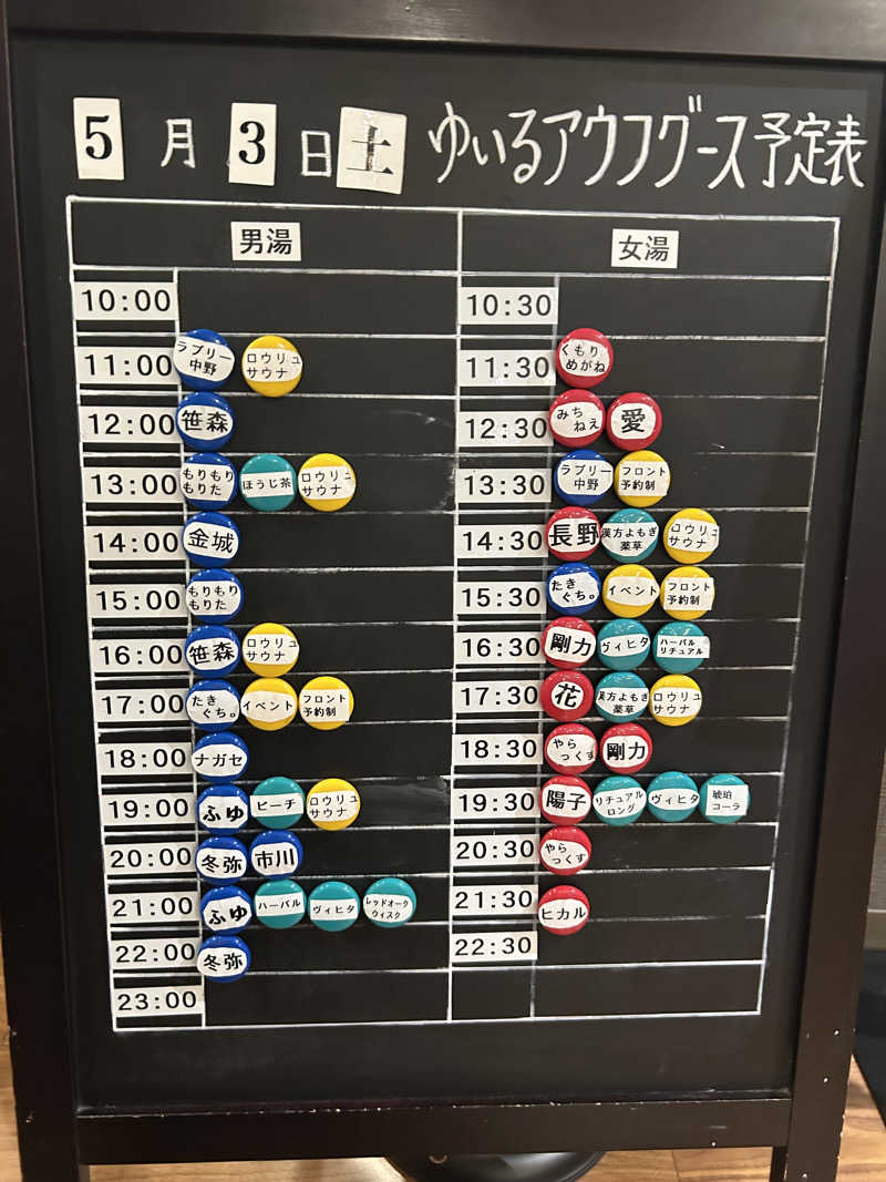 Monさんの朝日湯源泉ゆいるのサ活写真