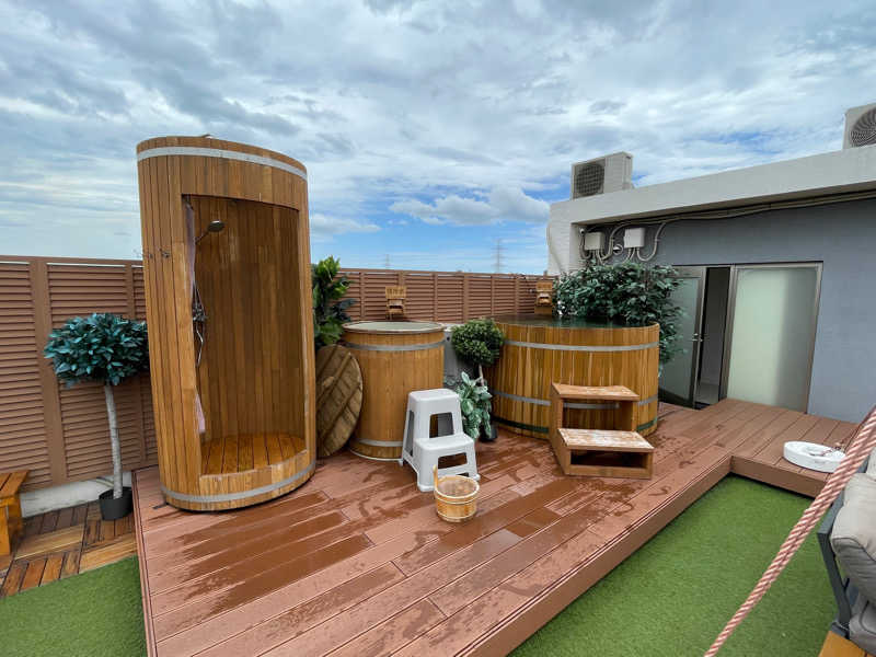 必然さんさんのROOFTOP SAUNA 空園のサ活写真