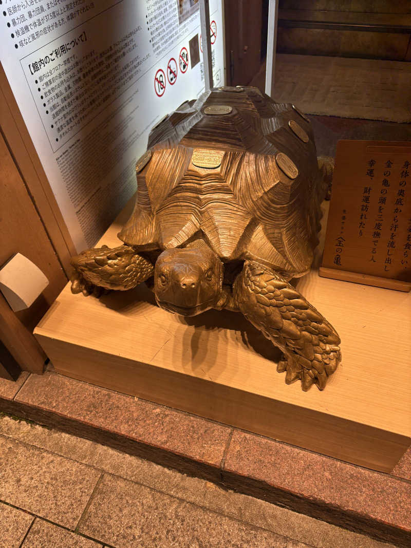 いけだですさんの生姜サウナ「金の亀」のサ活写真