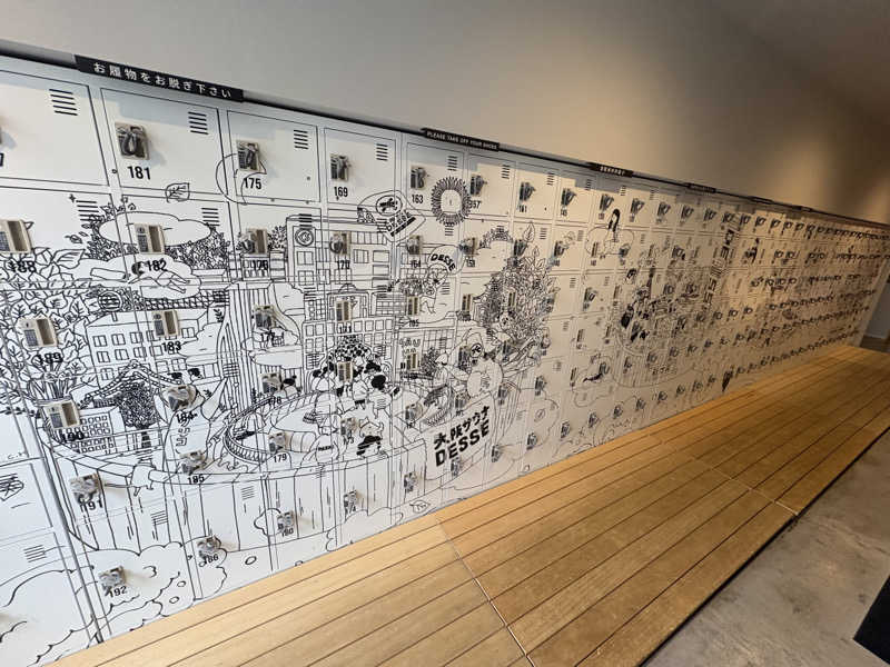 いけだですさんの大阪サウナDESSEのサ活写真