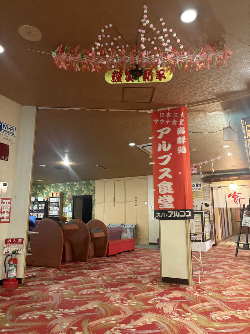 いけだですさんのスパ・アルプスのサ活写真