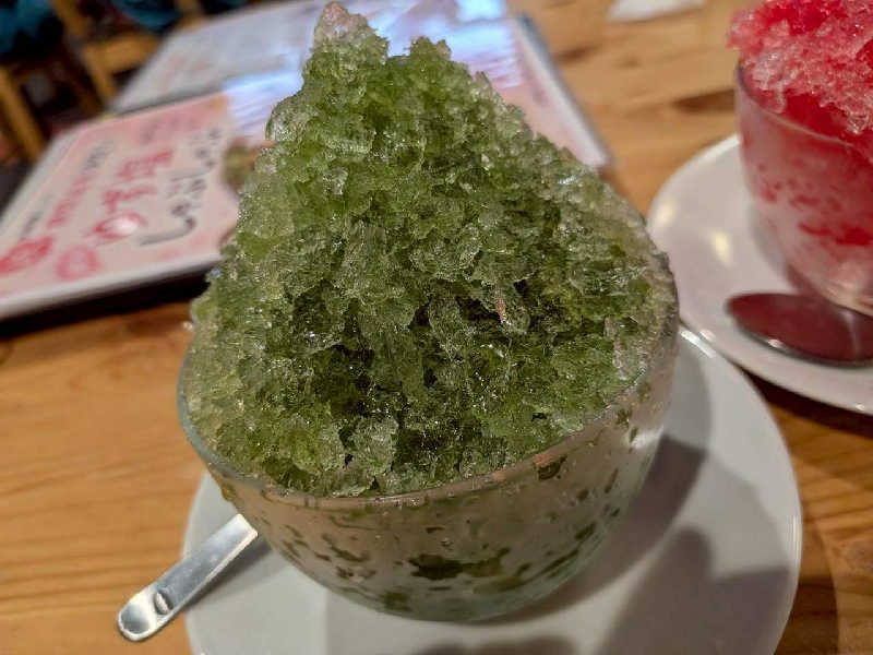 ドリンクではないがかき氷