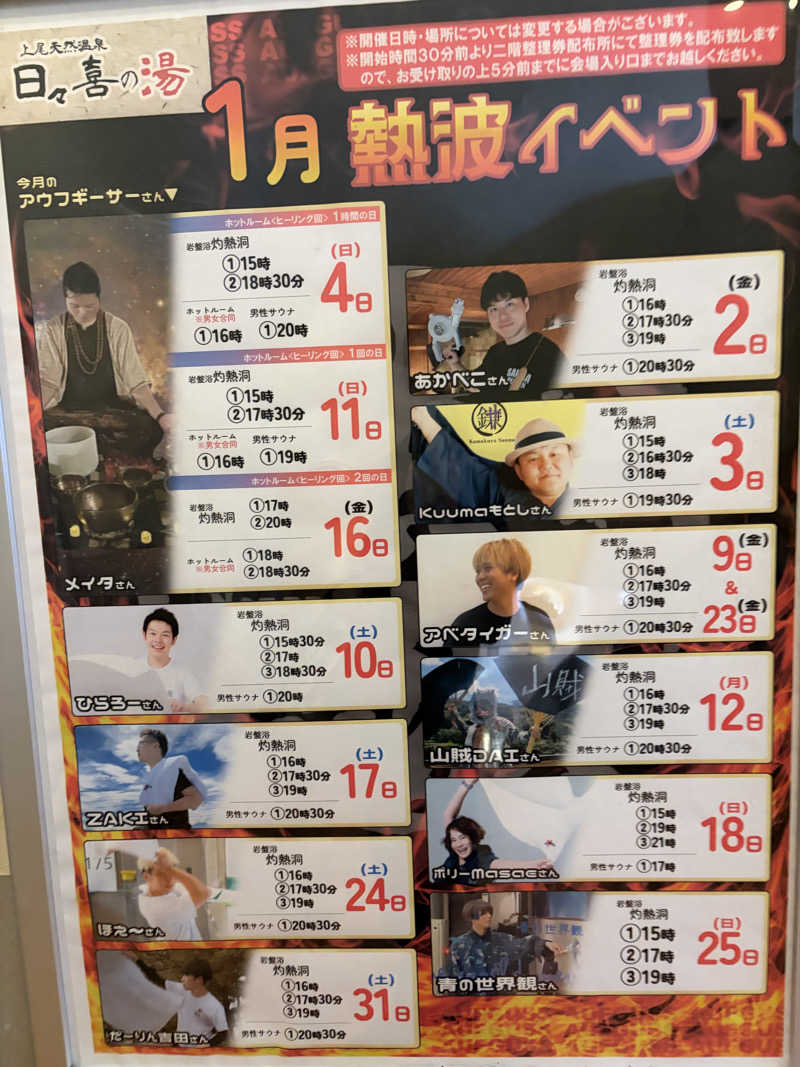 ちょろぼさんの上尾天然温泉 日々喜の湯のサ活写真