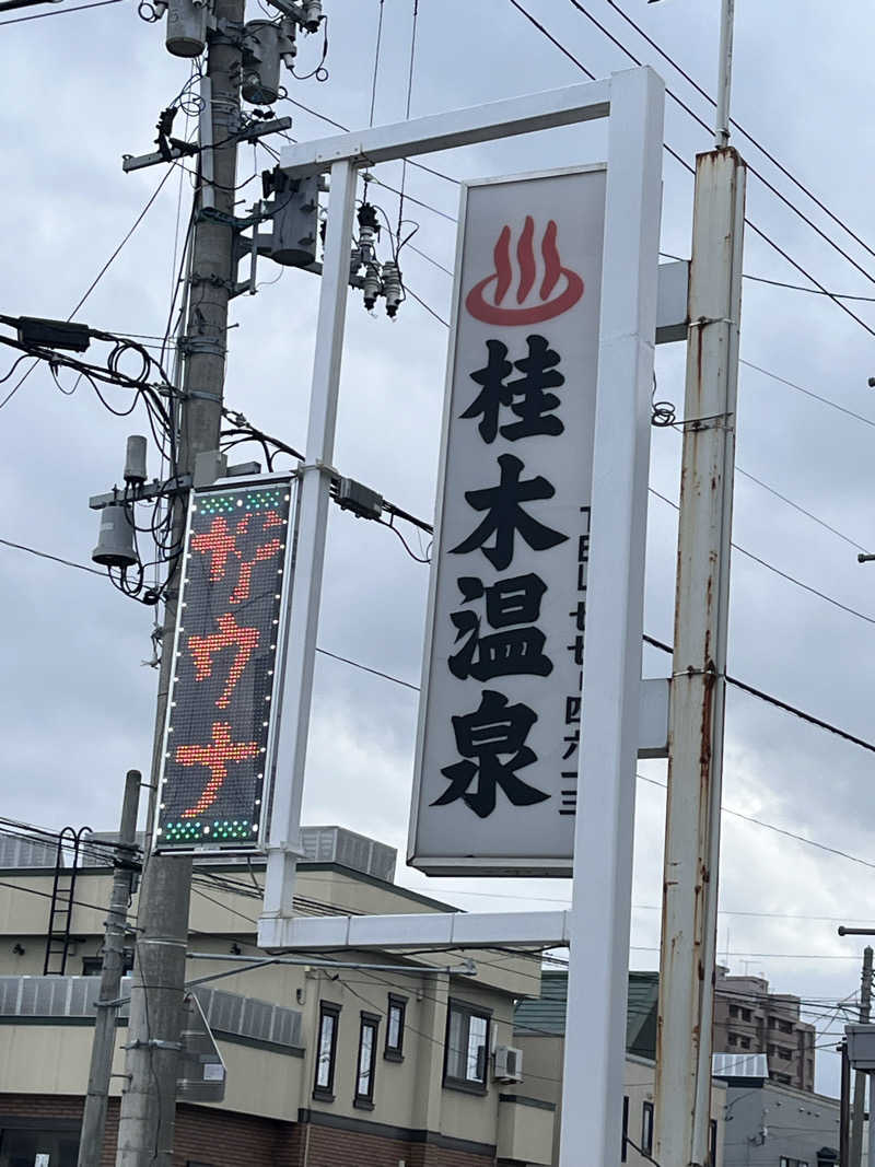 つっちさんの桂木温泉のサ活写真