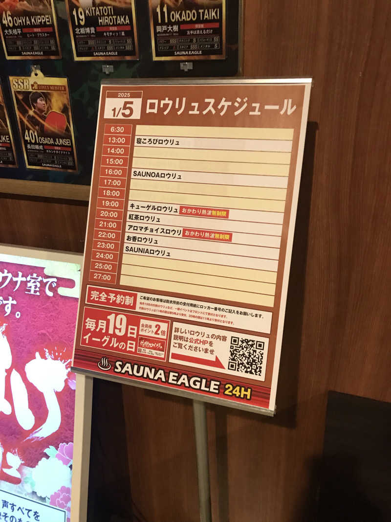 あきらっちさんのサウナイーグルのサ活写真