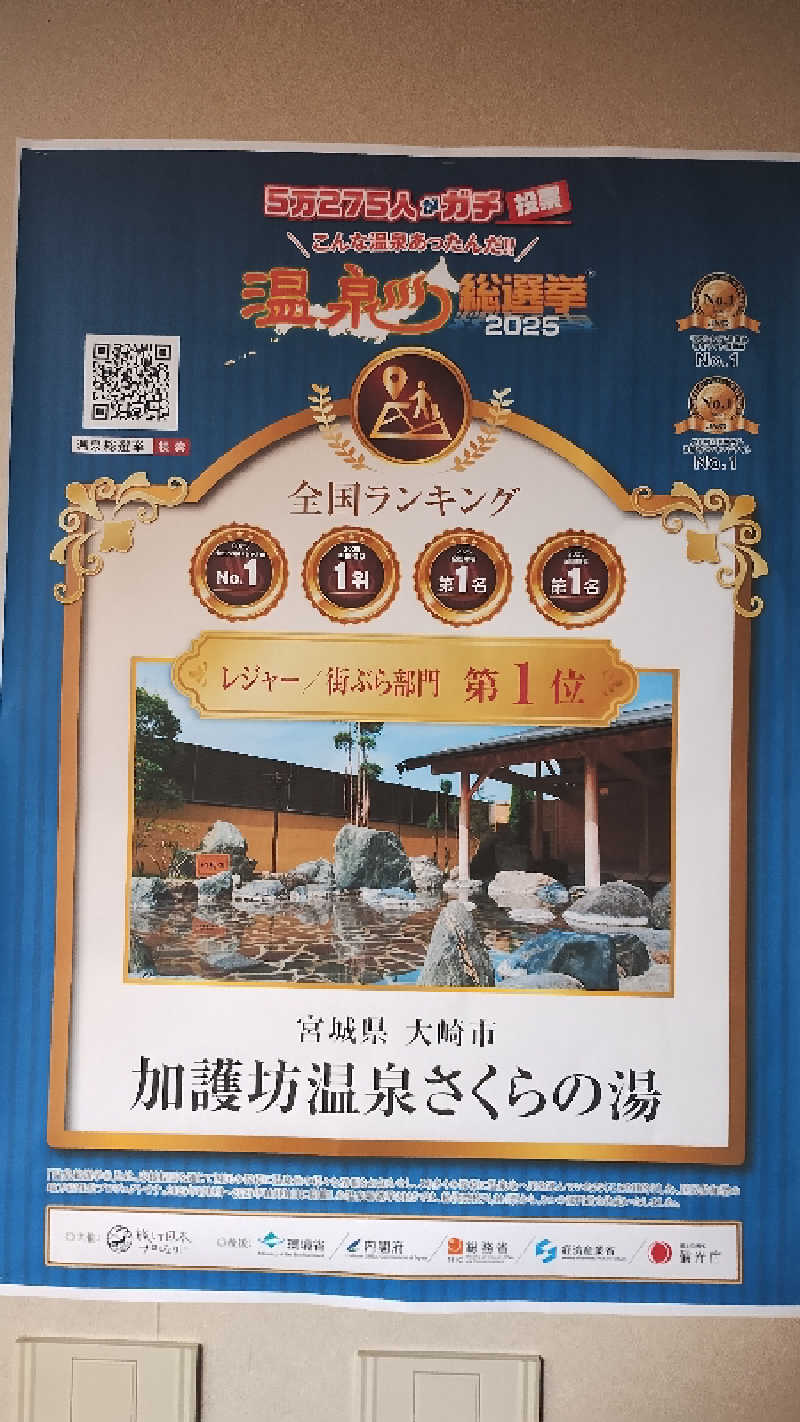 motohさんの加護坊温泉 さくらの湯のサ活写真