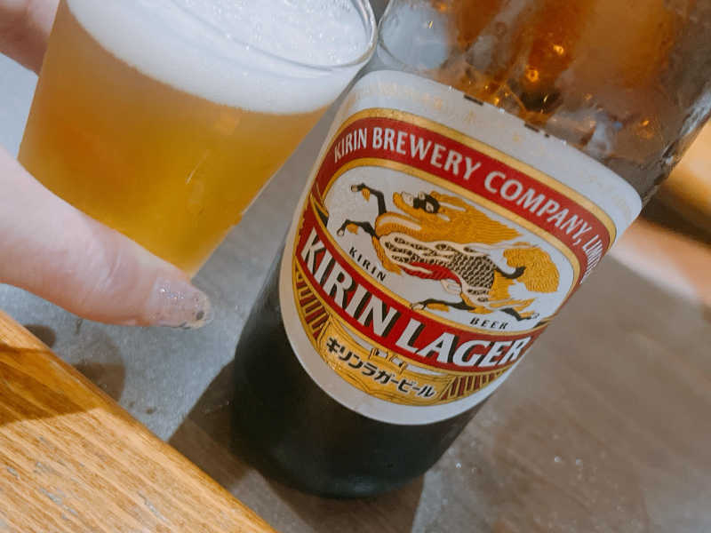 キリンラガー瓶ビール