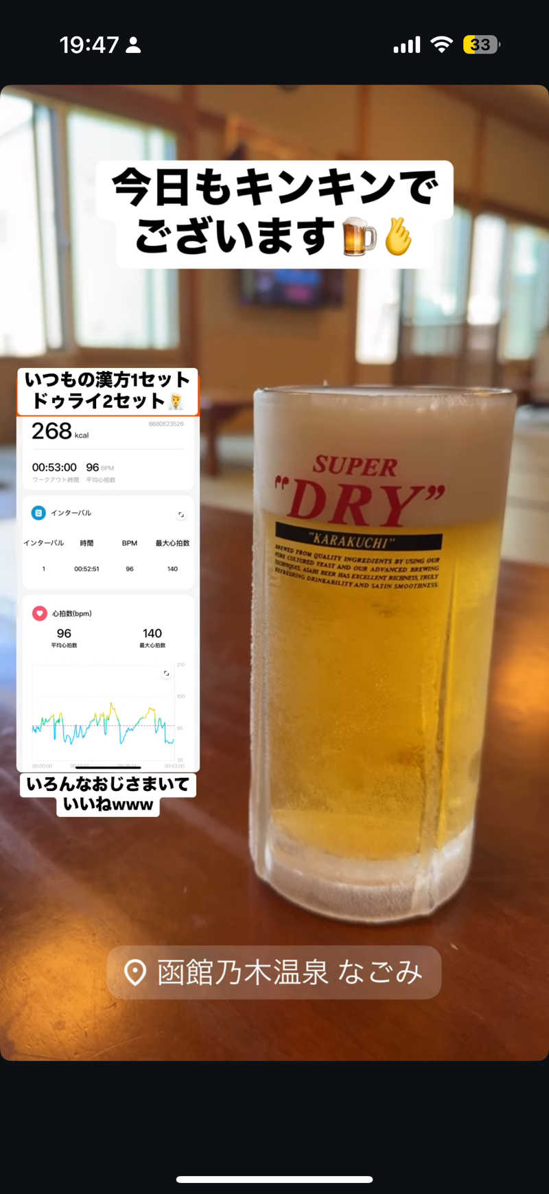 Saunner_Pさんの函館乃木温泉なごみのサ活写真
