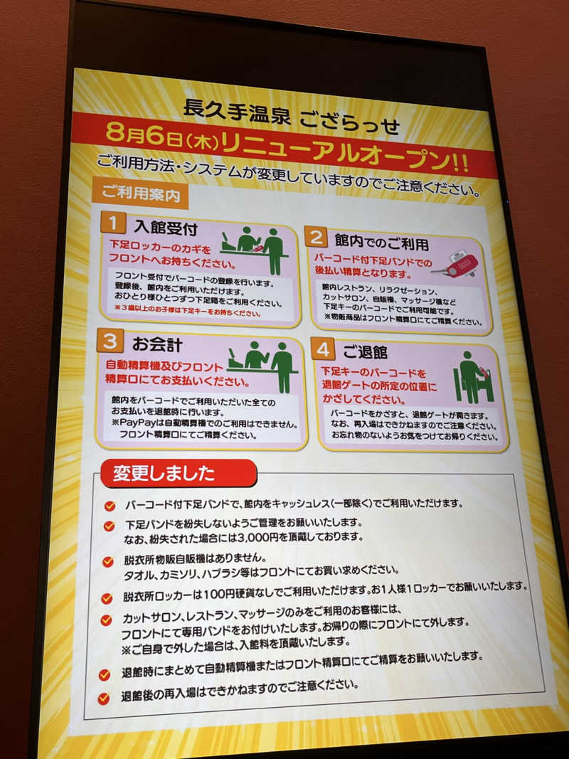 かっきぃさんの長久手温泉ござらっせのサ活写真
