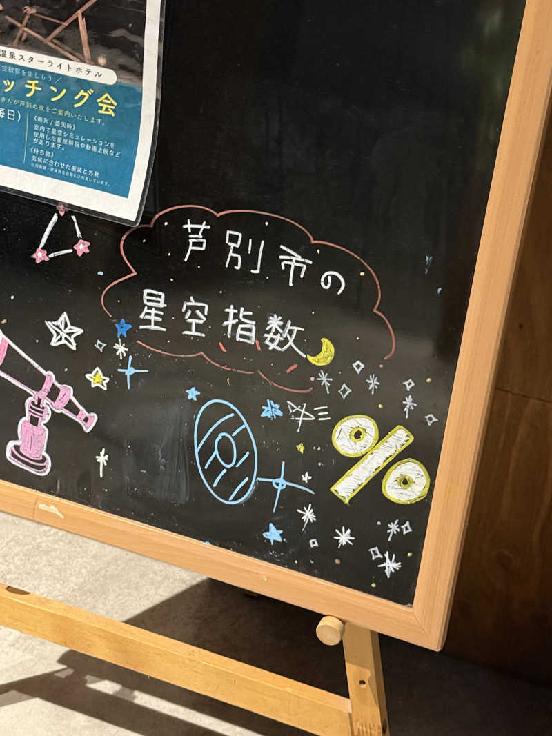 さいとうさんの芦別温泉 おふろcafé 星遊館 (芦別温泉スターライトホテル)のサ活写真