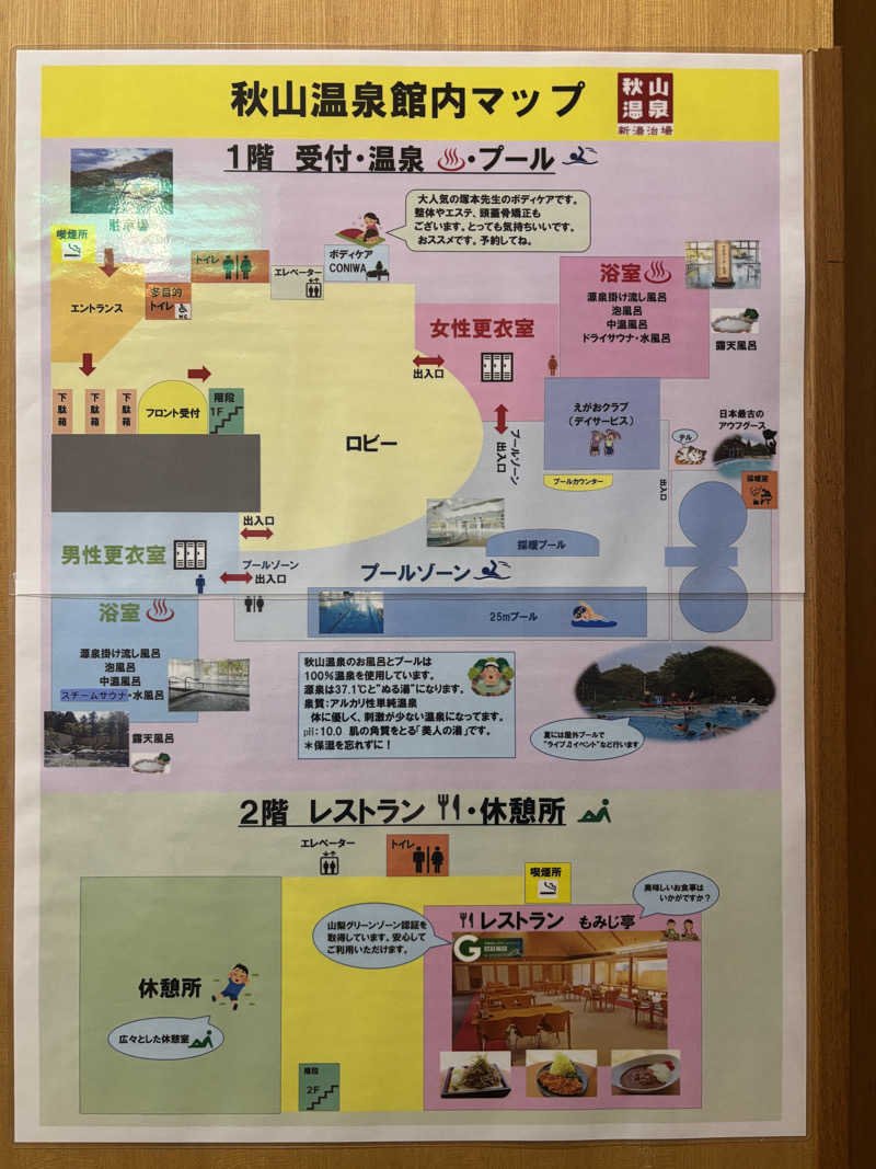 おかしゃんさんの秋山温泉のサ活写真