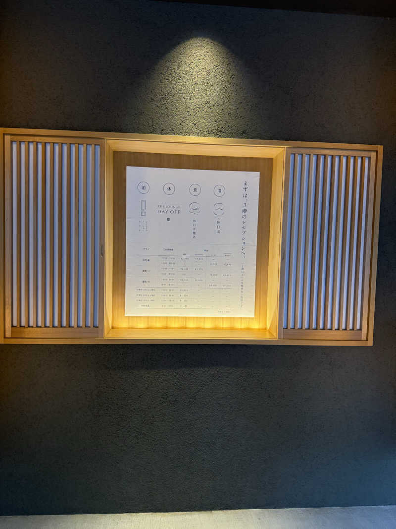 N.Rさんの休日湯のサ活写真