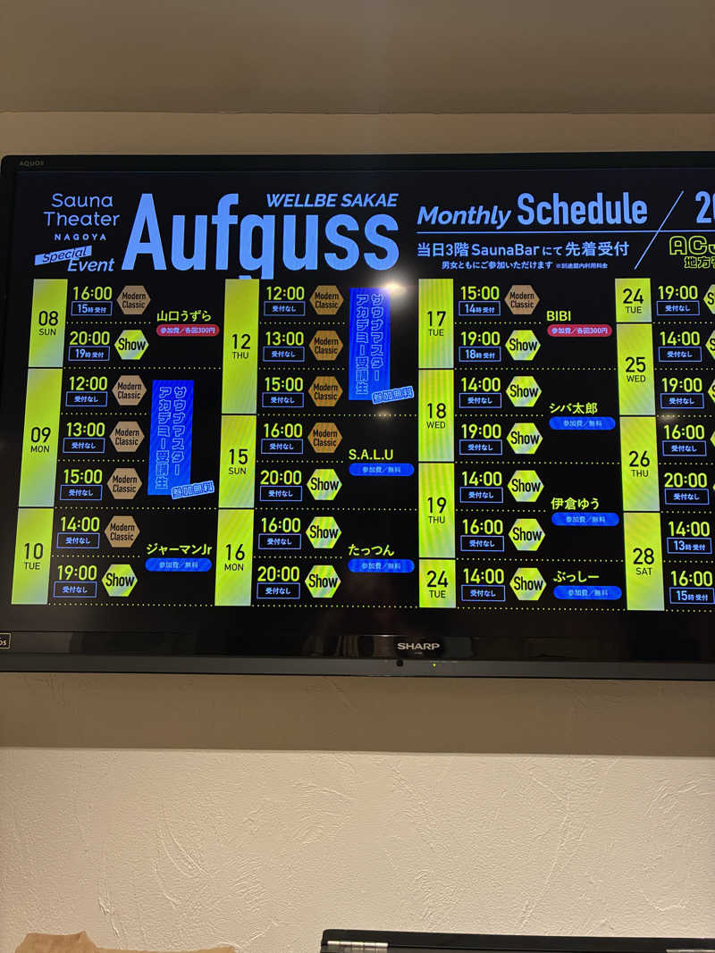 純さんのウェルビー栄のサ活写真