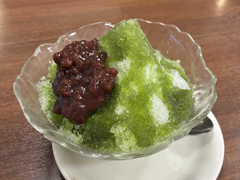 抹茶かき氷
