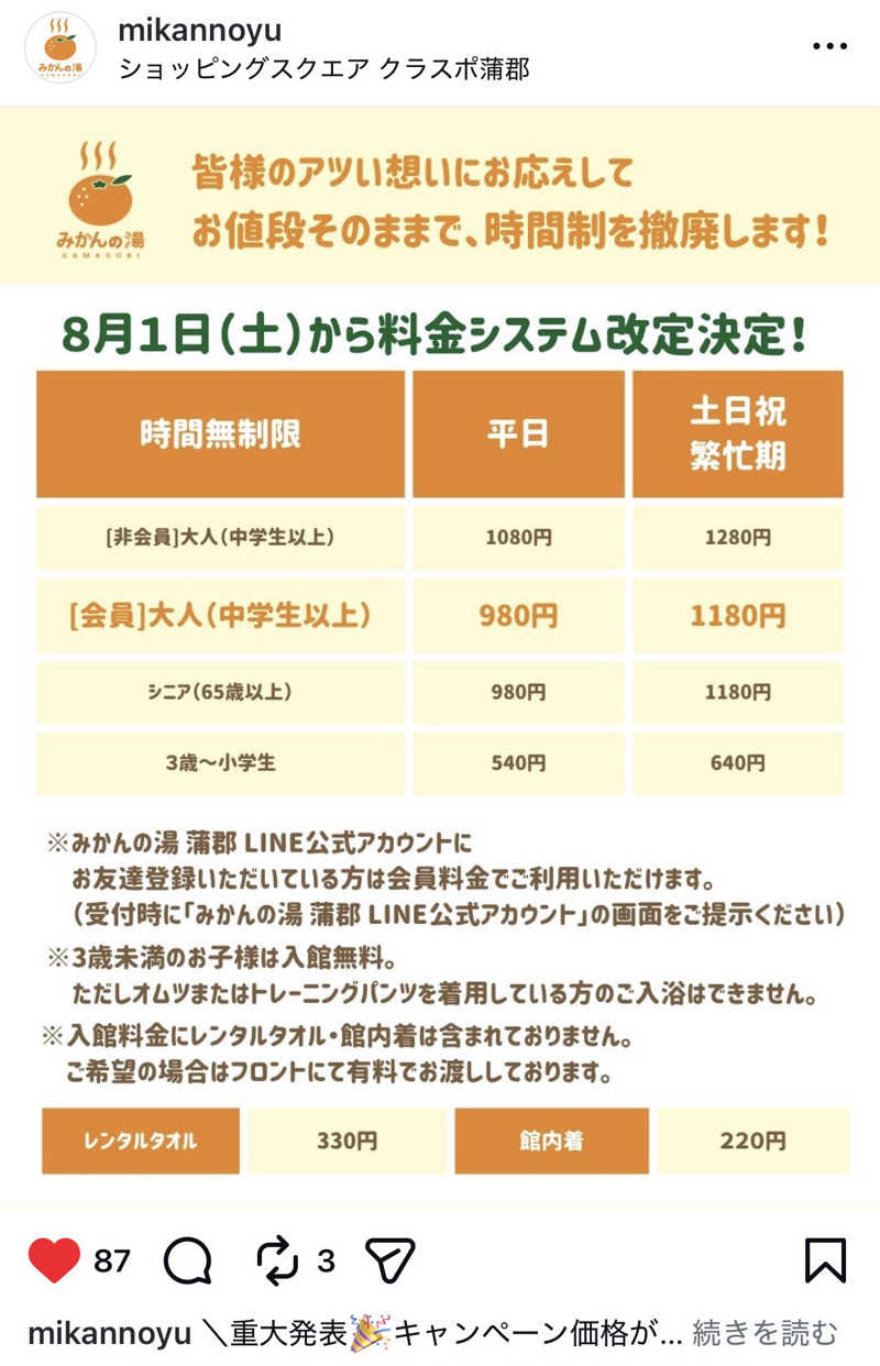 純さんのみかんの湯 蒲郡のサ活写真