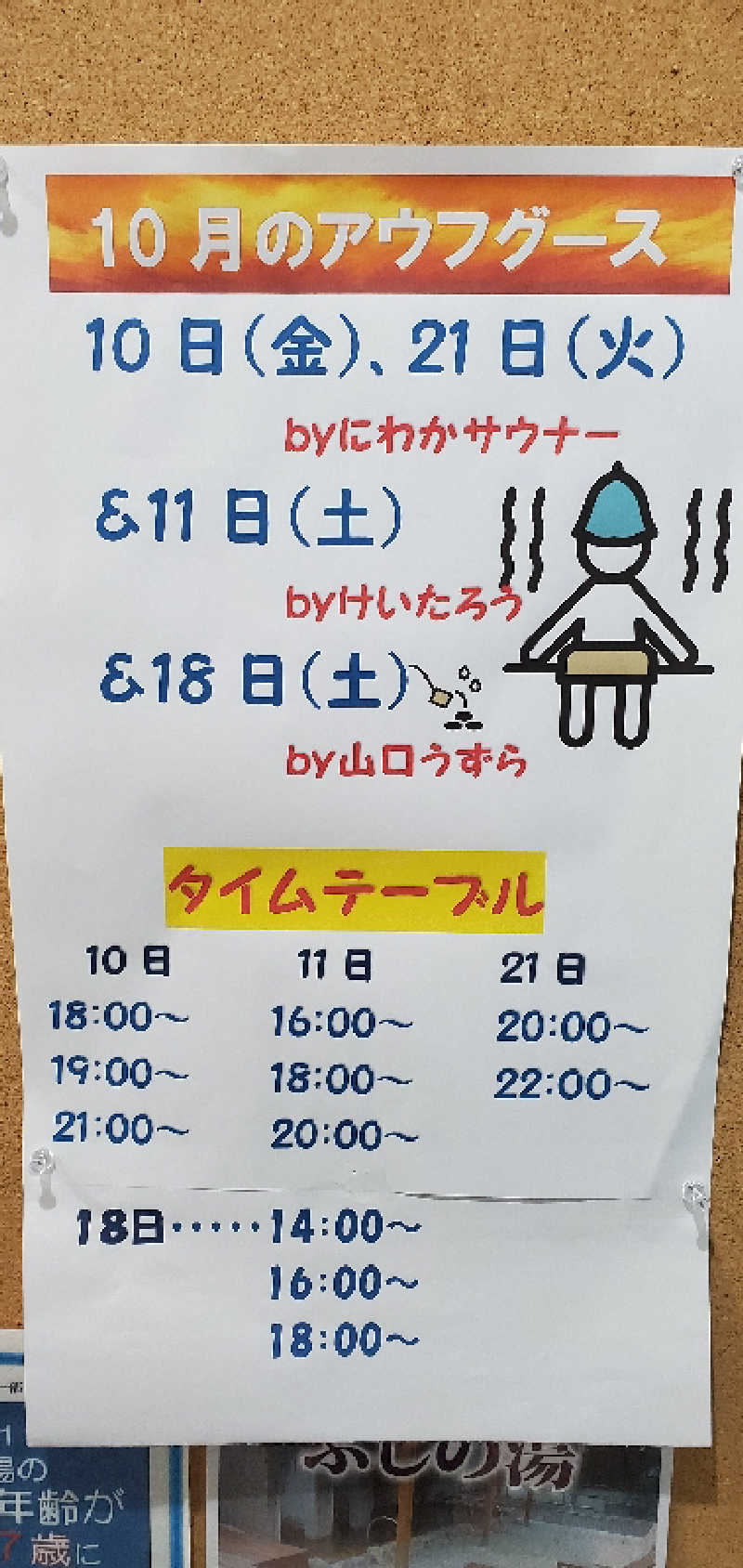 くずピーさんのアクアリゾート 岐阜ふじの湯のサ活写真