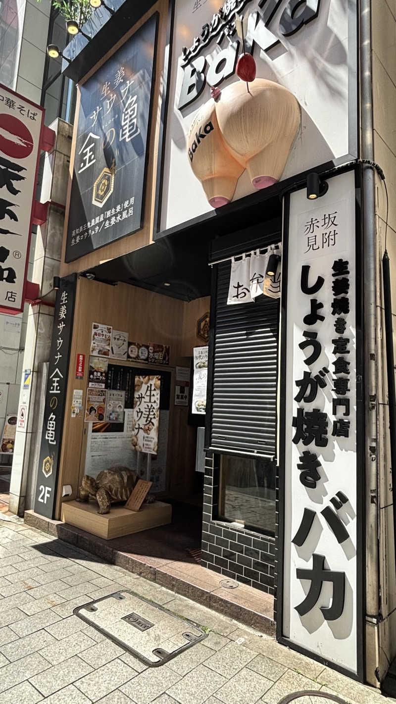 Mileyさんの生姜サウナ 金の亀のサ活写真