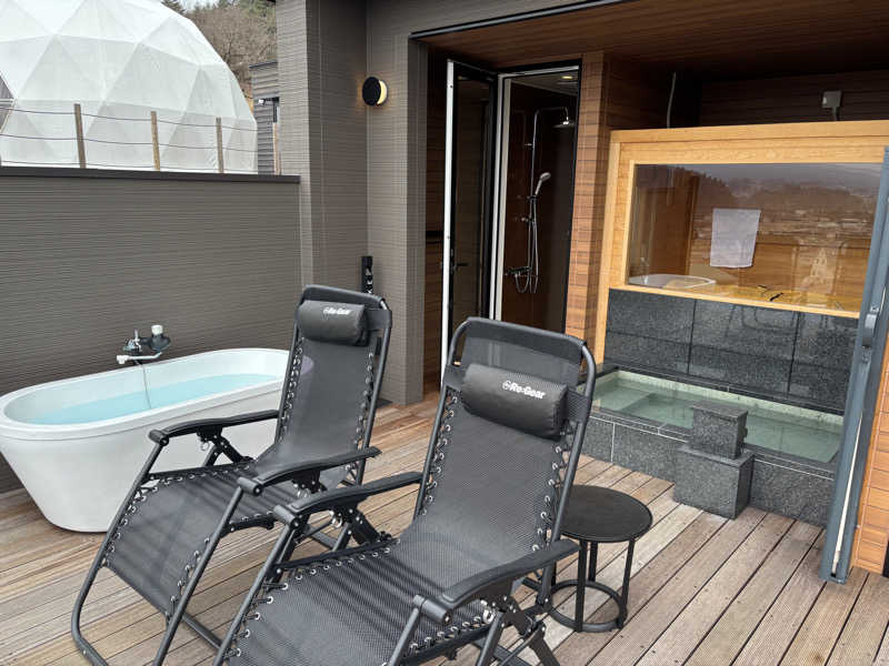 ととのい太郎さんの天空の温泉ヴィラ紬 河口湖のサ活写真