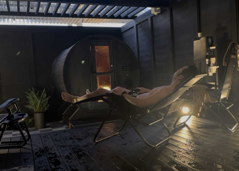 クラフトさんのプライベート駅サウナ ととの場のサ活写真