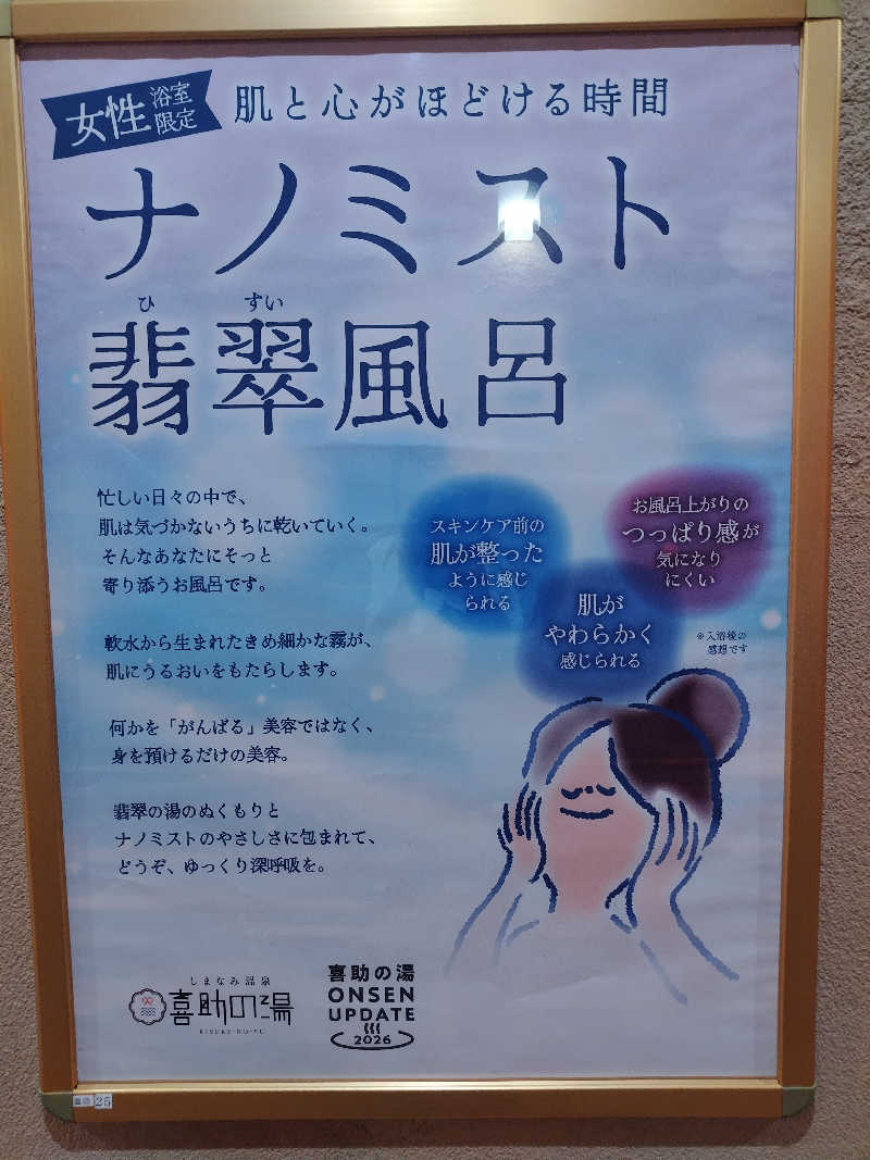 Keyさんのしまなみ温泉 喜助の湯のサ活写真