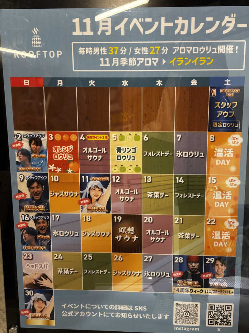 トトノッターさんのROOFTOP(ルーフトップ)のサ活写真