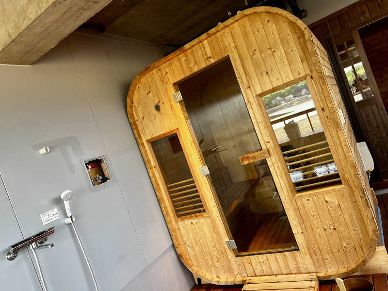 やなぎさんの竹崎かにと日本酒の宿 鶴荘≪プライベートサウナ≫のサ活写真