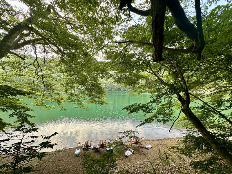 やなぎさんの湖畔の楽園ドラゴンサウナのサ活写真