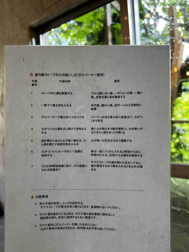 やなぎさんのHidden Villaのサ活写真