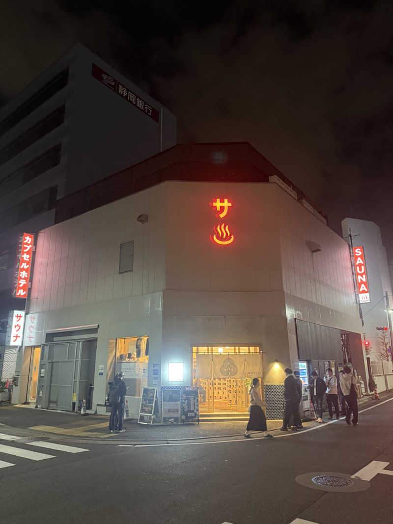 サウナーかけるんさんの泊まれるサウナ屋さん 品川サウナのサ活写真