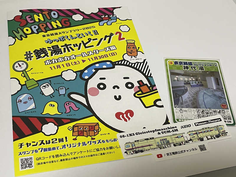 けろすさんの神代湯のサ活写真