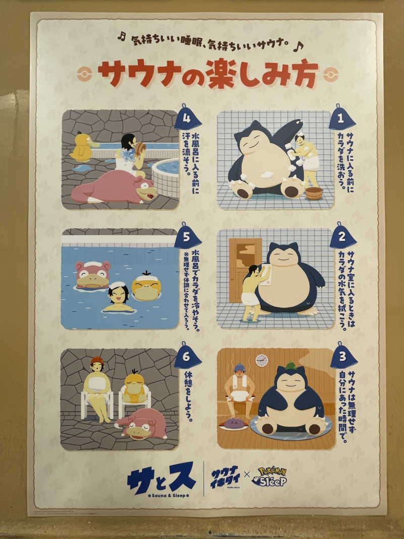 けろすさんの湯乃泉 草加健康センターのサ活写真