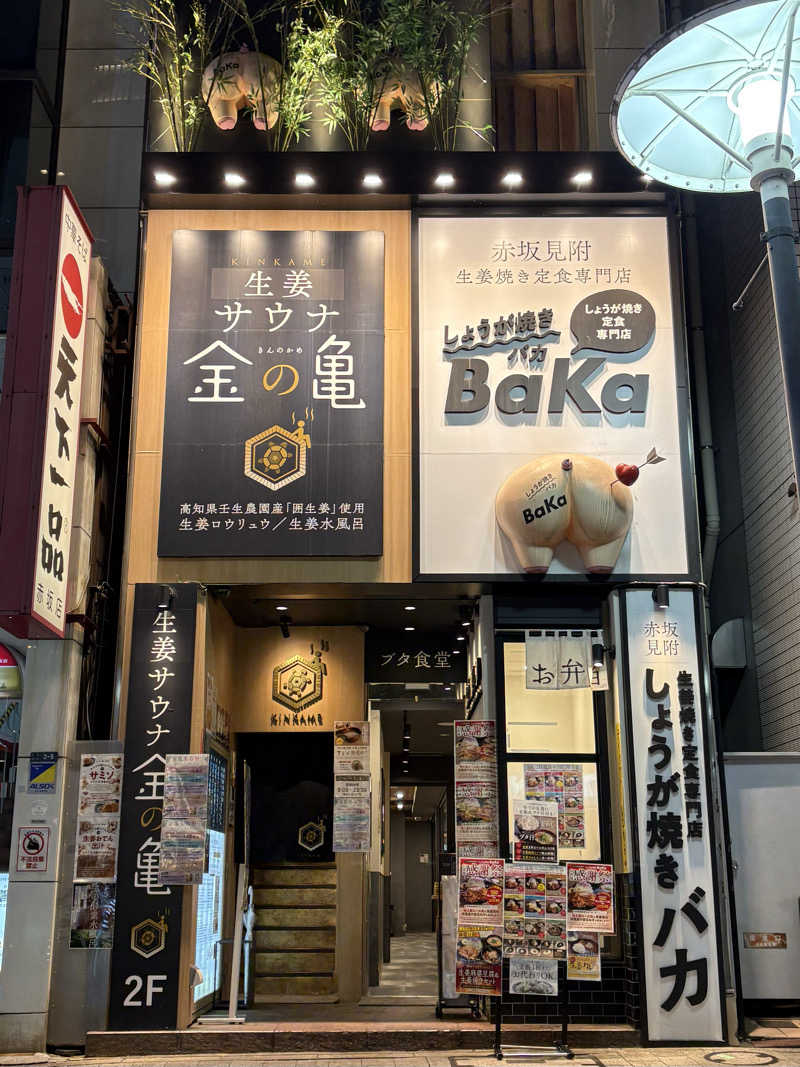 いけさんの生姜サウナ 金の亀のサ活写真